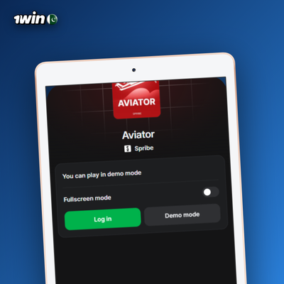 1Win Aviator auto-cashout icon with target multiplier and green confirmation tick