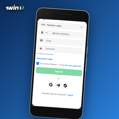 1Win email verification tile for completing online registration securely