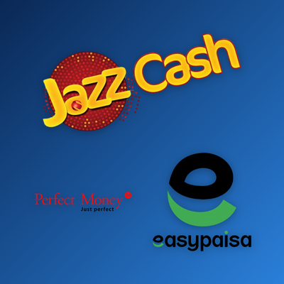 1Win game app instant PKR deposit illustration with JazzCash Easypaisa and card icons