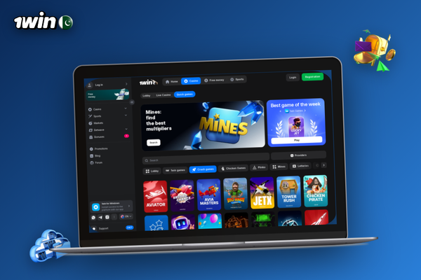 1Win Pakistan customer support agent helping players with PKR cashier queries