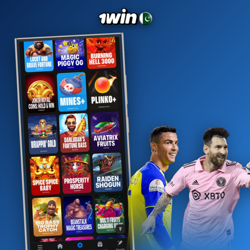 1Win Token glowing gold coin on TON blockchain for Pakistani players